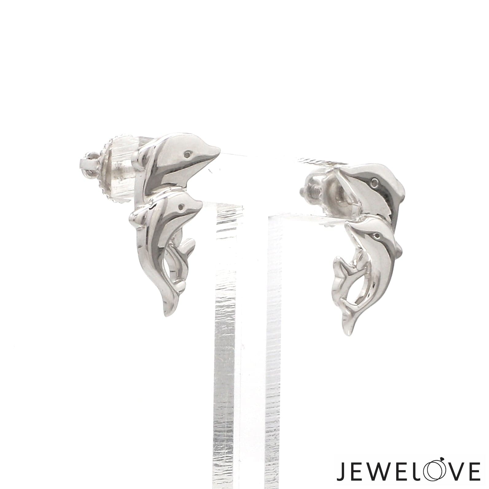 5mm 14k White Gold Madi K Sm. Dolphin Earrings Measures 8x5mm Wide Jewelry  Gifts for Women | Fruugo IL